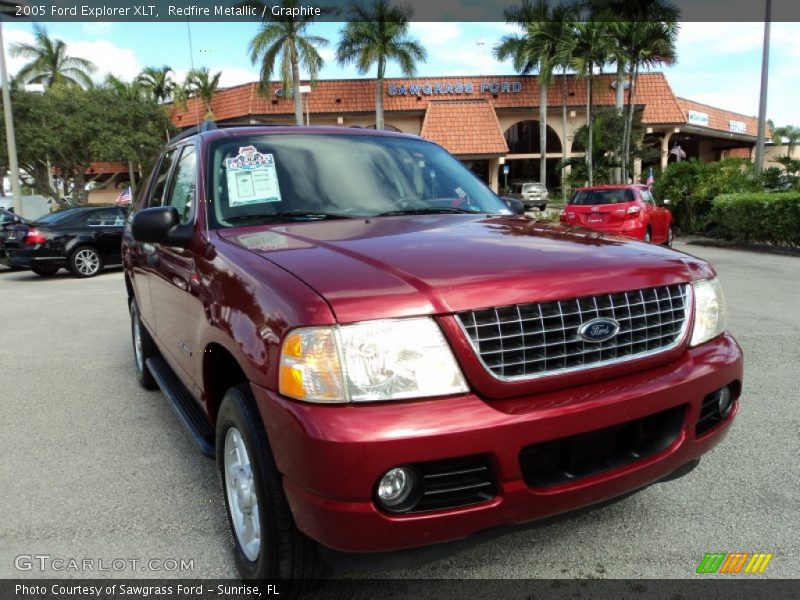Redfire Metallic / Graphite 2005 Ford Explorer XLT