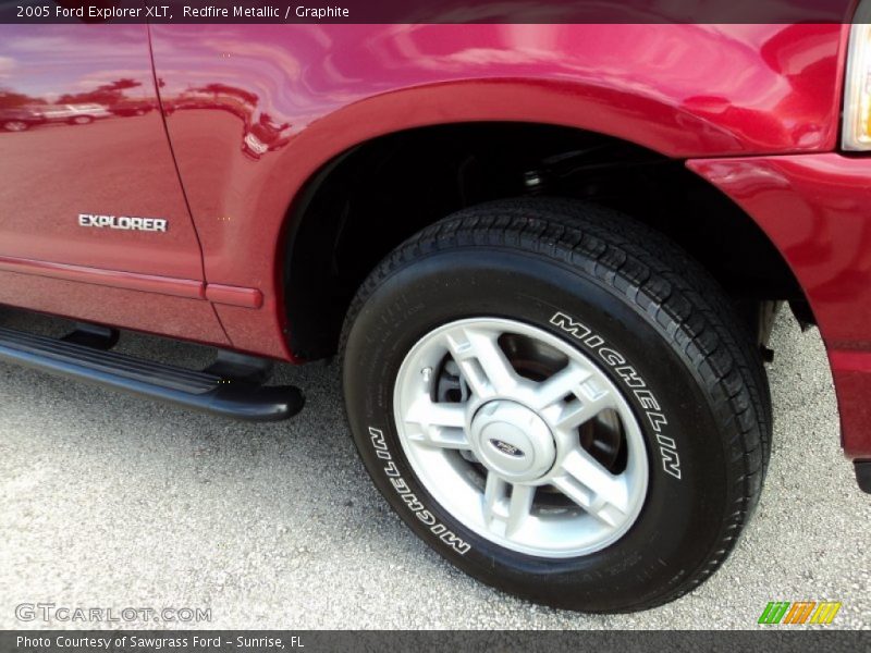 Redfire Metallic / Graphite 2005 Ford Explorer XLT