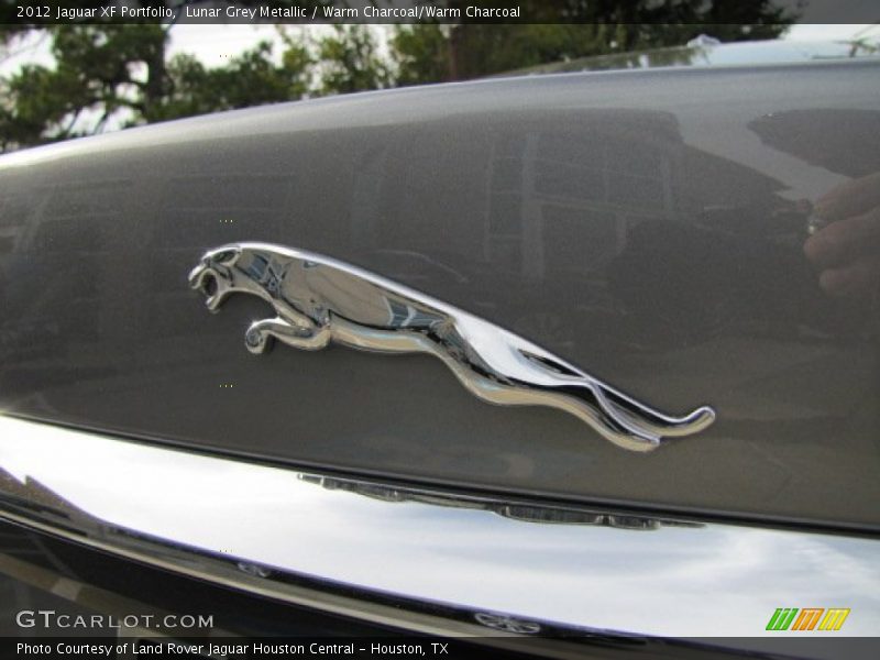 Lunar Grey Metallic / Warm Charcoal/Warm Charcoal 2012 Jaguar XF Portfolio