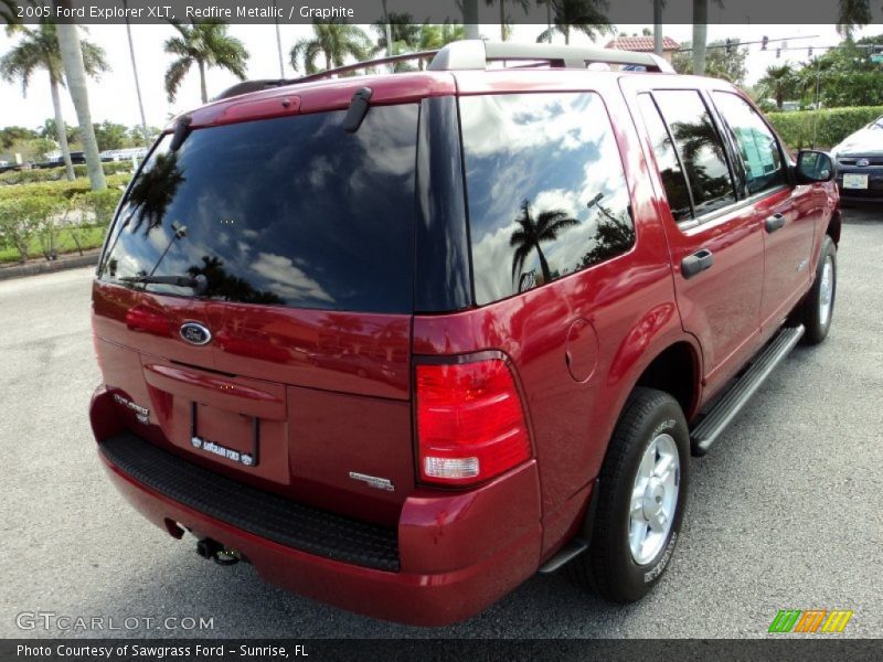 Redfire Metallic / Graphite 2005 Ford Explorer XLT
