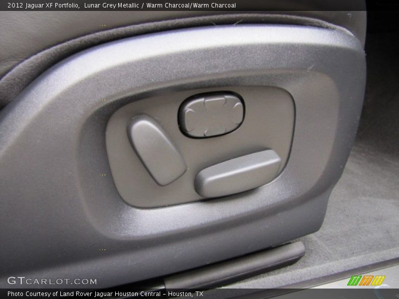 Lunar Grey Metallic / Warm Charcoal/Warm Charcoal 2012 Jaguar XF Portfolio