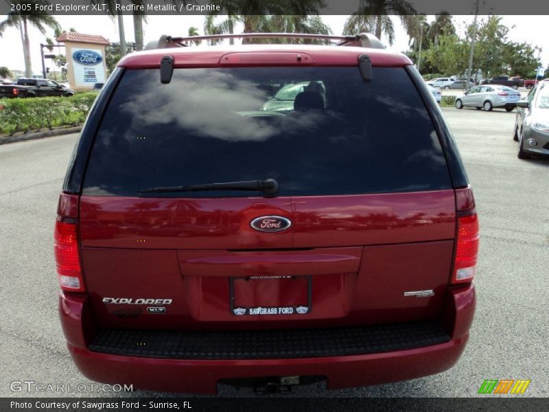 Redfire Metallic / Graphite 2005 Ford Explorer XLT