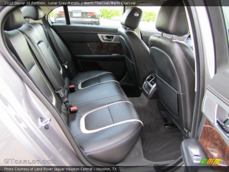 Lunar Grey Metallic / Warm Charcoal/Warm Charcoal 2012 Jaguar XF Portfolio