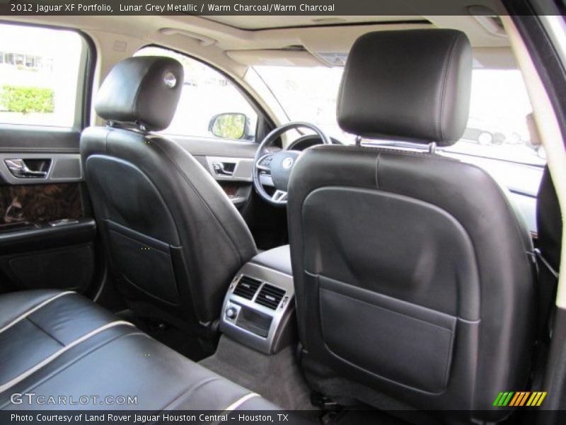 Lunar Grey Metallic / Warm Charcoal/Warm Charcoal 2012 Jaguar XF Portfolio