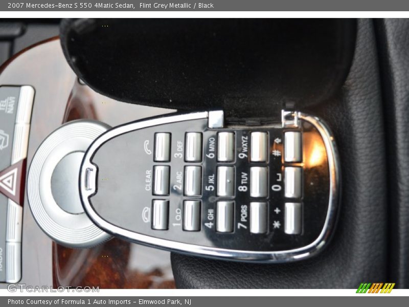 Flint Grey Metallic / Black 2007 Mercedes-Benz S 550 4Matic Sedan