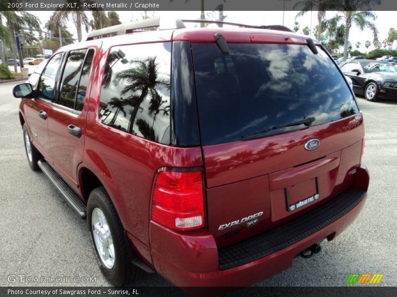 Redfire Metallic / Graphite 2005 Ford Explorer XLT