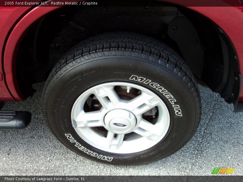 Redfire Metallic / Graphite 2005 Ford Explorer XLT