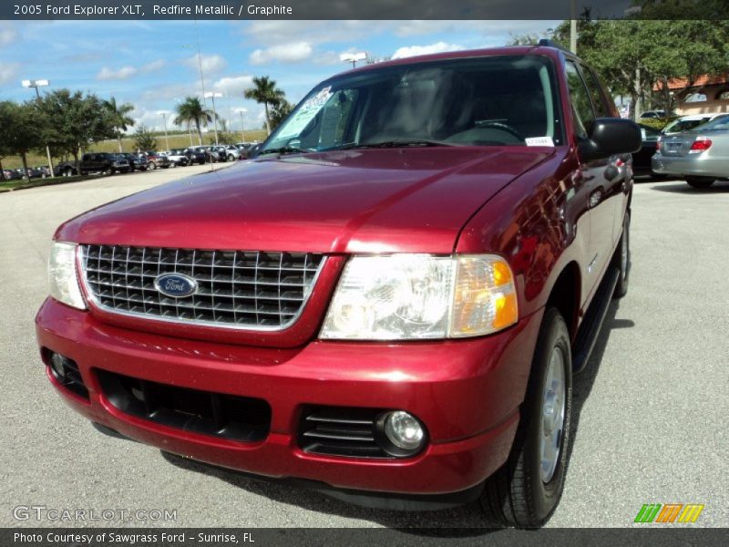 Redfire Metallic / Graphite 2005 Ford Explorer XLT