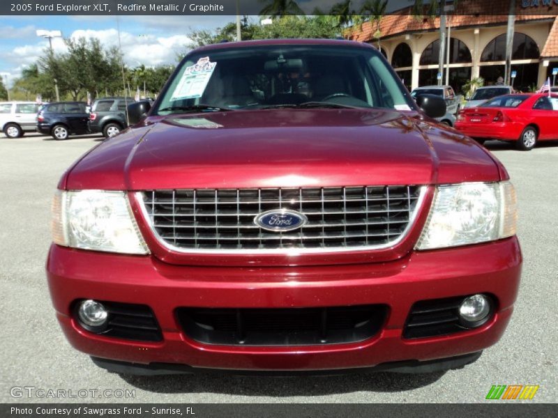 Redfire Metallic / Graphite 2005 Ford Explorer XLT