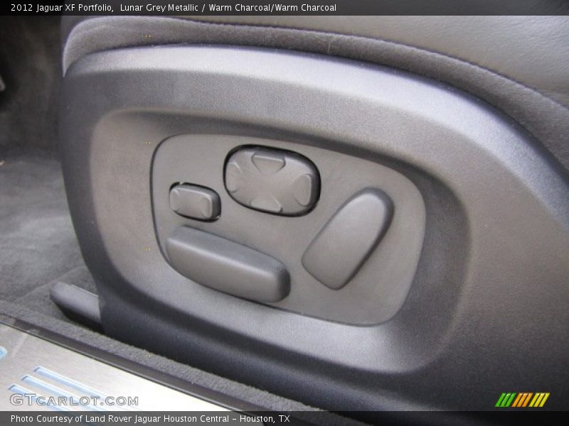 Lunar Grey Metallic / Warm Charcoal/Warm Charcoal 2012 Jaguar XF Portfolio