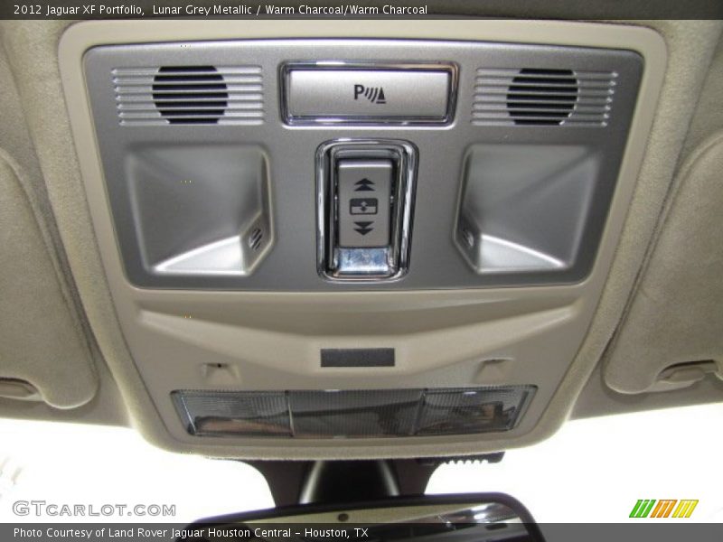 Lunar Grey Metallic / Warm Charcoal/Warm Charcoal 2012 Jaguar XF Portfolio