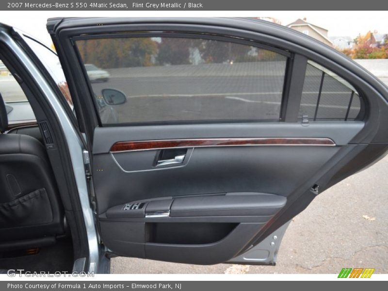 Flint Grey Metallic / Black 2007 Mercedes-Benz S 550 4Matic Sedan