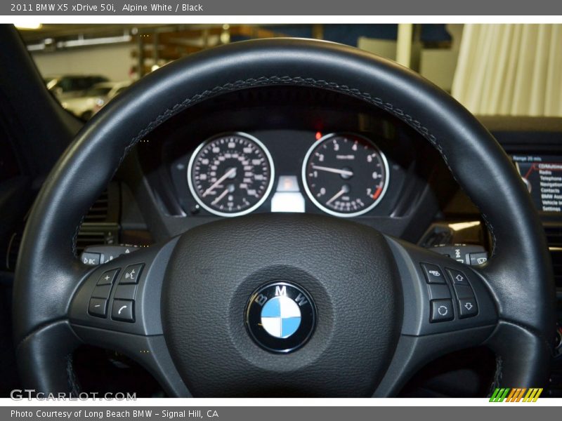 Alpine White / Black 2011 BMW X5 xDrive 50i