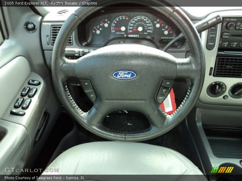 Redfire Metallic / Graphite 2005 Ford Explorer XLT