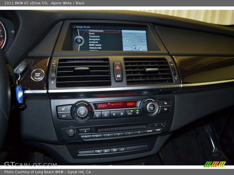 Alpine White / Black 2011 BMW X5 xDrive 50i