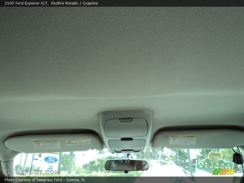 Redfire Metallic / Graphite 2005 Ford Explorer XLT