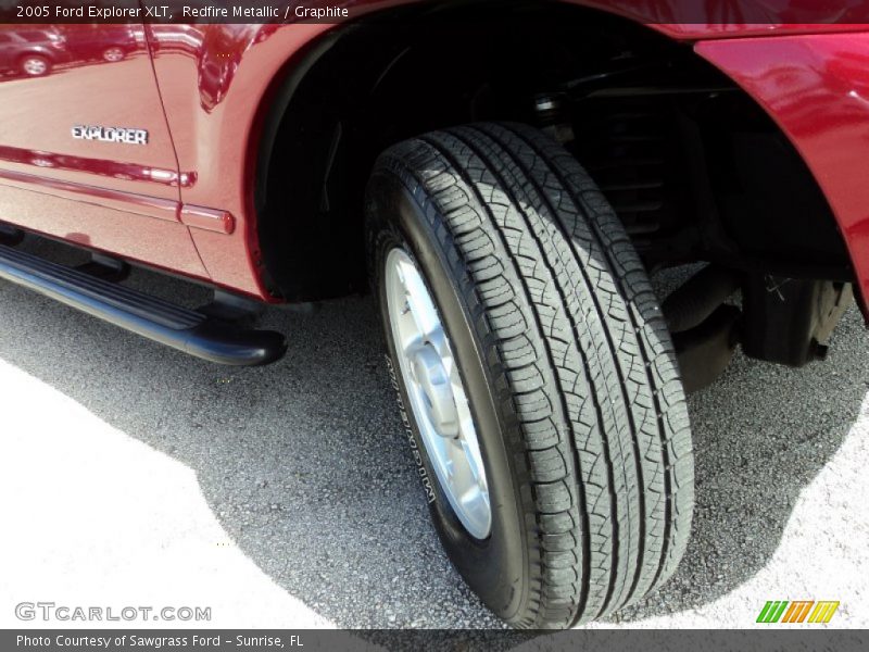 Redfire Metallic / Graphite 2005 Ford Explorer XLT