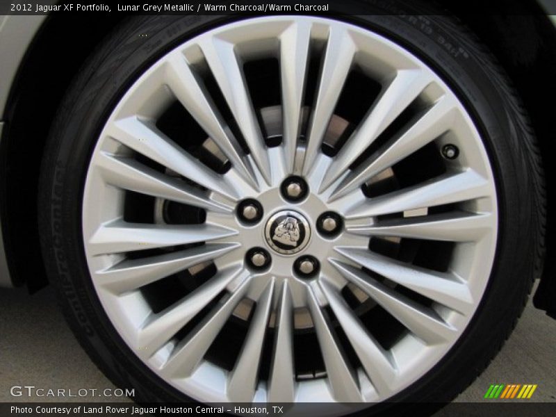Lunar Grey Metallic / Warm Charcoal/Warm Charcoal 2012 Jaguar XF Portfolio