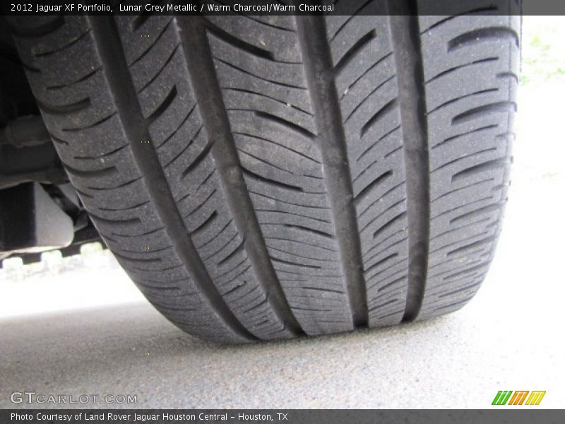 Lunar Grey Metallic / Warm Charcoal/Warm Charcoal 2012 Jaguar XF Portfolio