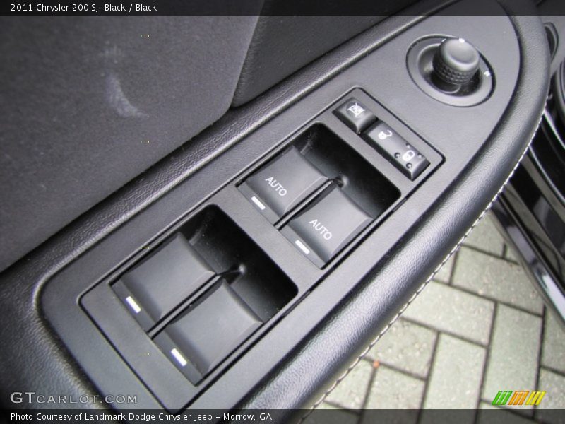 Black / Black 2011 Chrysler 200 S