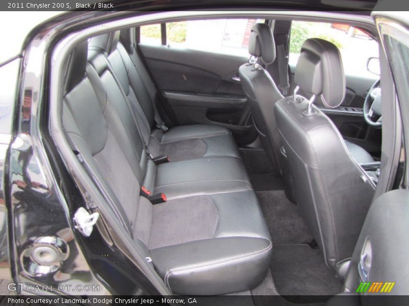 Black / Black 2011 Chrysler 200 S