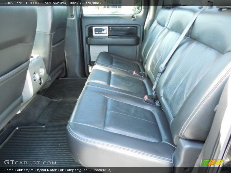 Black / Black/Black 2009 Ford F150 FX4 SuperCrew 4x4
