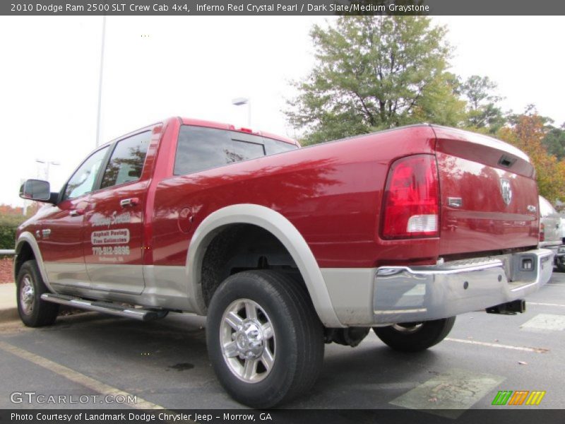 Inferno Red Crystal Pearl / Dark Slate/Medium Graystone 2010 Dodge Ram 2500 SLT Crew Cab 4x4