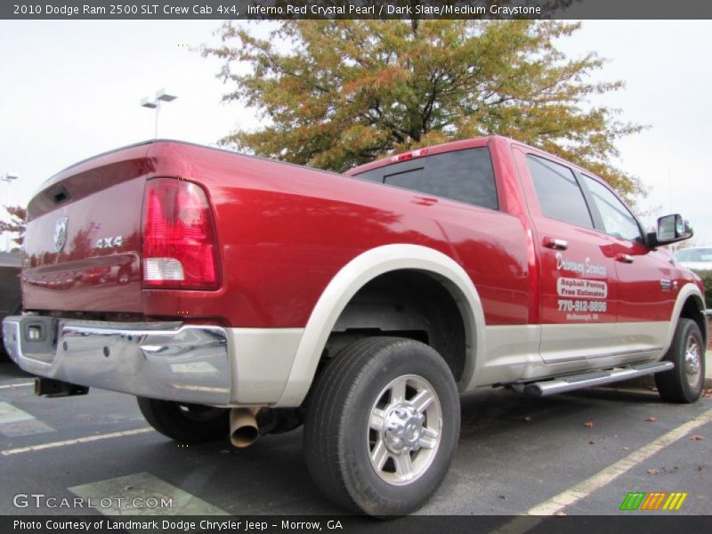 Inferno Red Crystal Pearl / Dark Slate/Medium Graystone 2010 Dodge Ram 2500 SLT Crew Cab 4x4