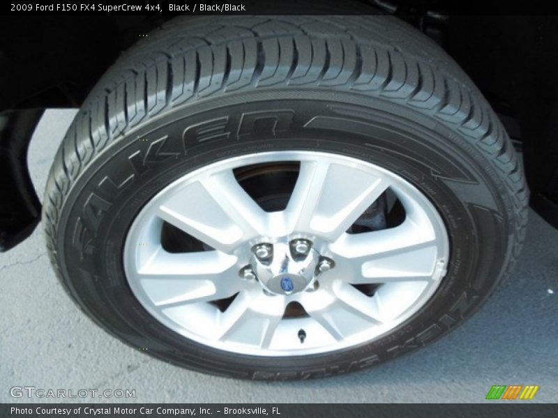 Black / Black/Black 2009 Ford F150 FX4 SuperCrew 4x4