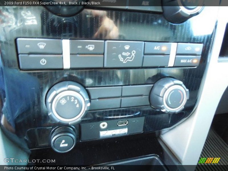 Black / Black/Black 2009 Ford F150 FX4 SuperCrew 4x4