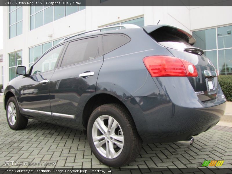 Graphite Blue / Gray 2012 Nissan Rogue SV