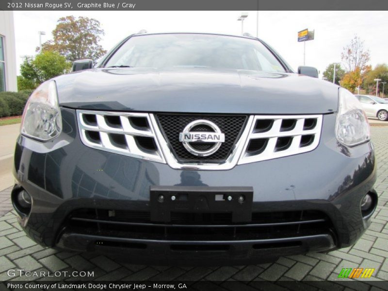 Graphite Blue / Gray 2012 Nissan Rogue SV