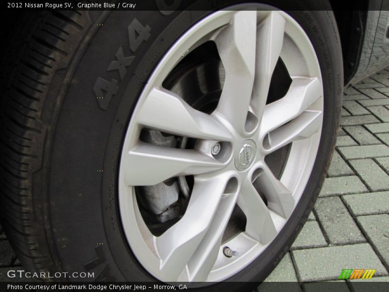 Graphite Blue / Gray 2012 Nissan Rogue SV