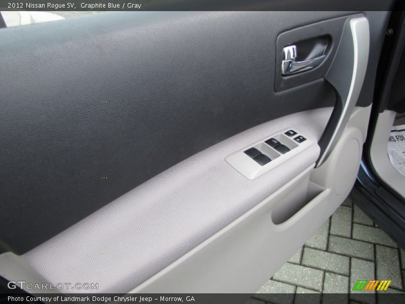 Graphite Blue / Gray 2012 Nissan Rogue SV
