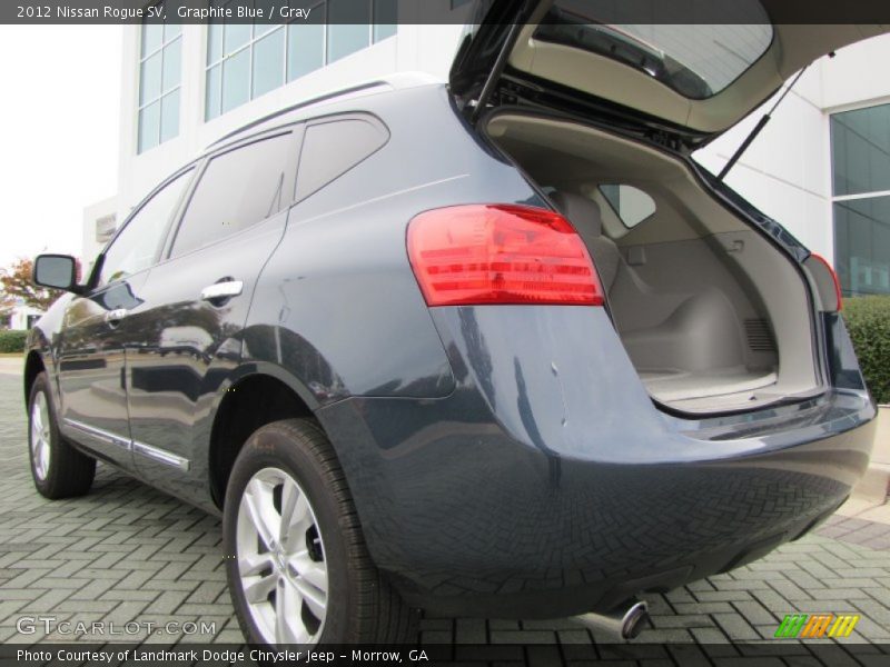 Graphite Blue / Gray 2012 Nissan Rogue SV