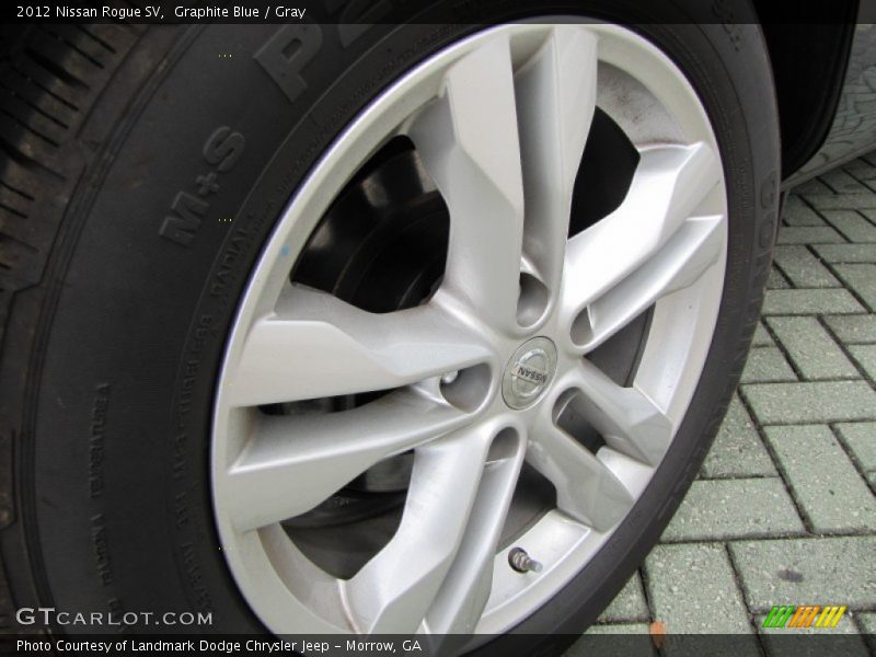 Graphite Blue / Gray 2012 Nissan Rogue SV