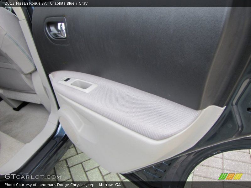 Graphite Blue / Gray 2012 Nissan Rogue SV