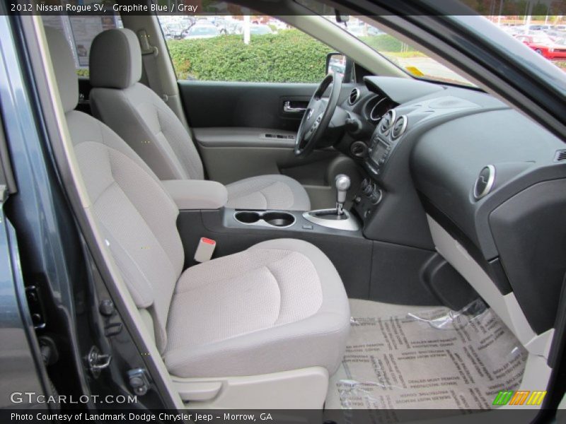 Graphite Blue / Gray 2012 Nissan Rogue SV