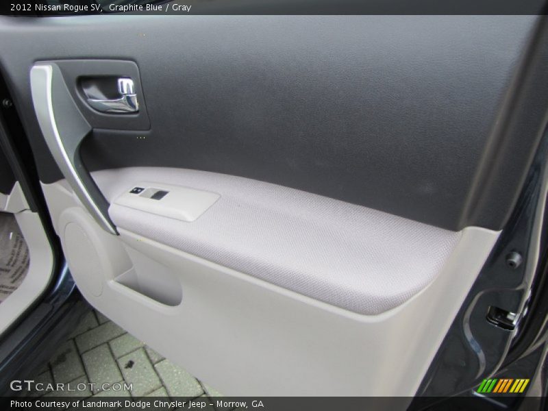 Graphite Blue / Gray 2012 Nissan Rogue SV