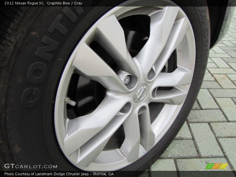 Graphite Blue / Gray 2012 Nissan Rogue SV