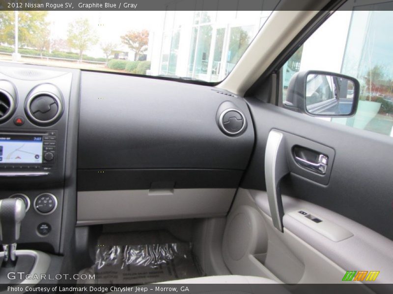 Graphite Blue / Gray 2012 Nissan Rogue SV