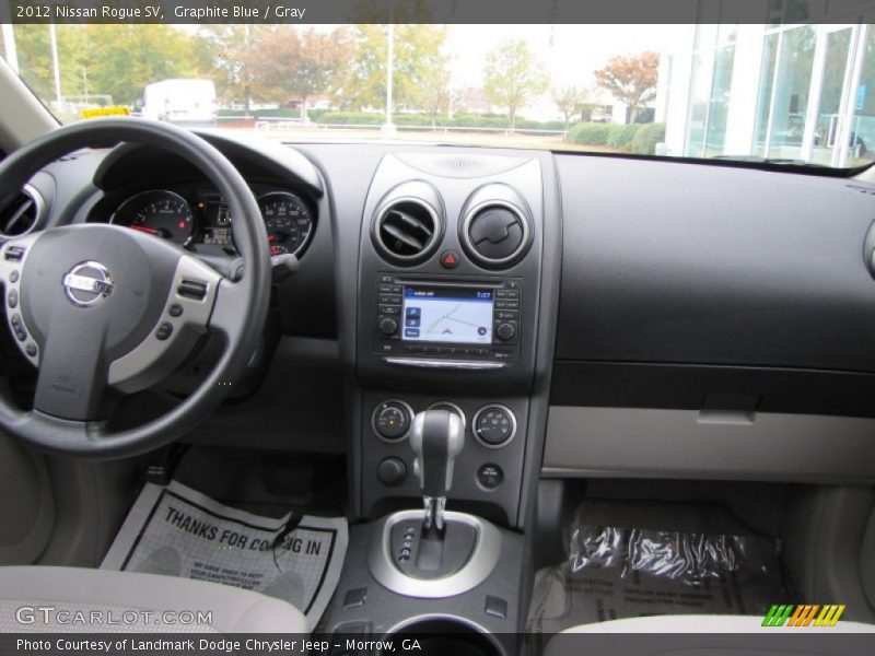 Graphite Blue / Gray 2012 Nissan Rogue SV