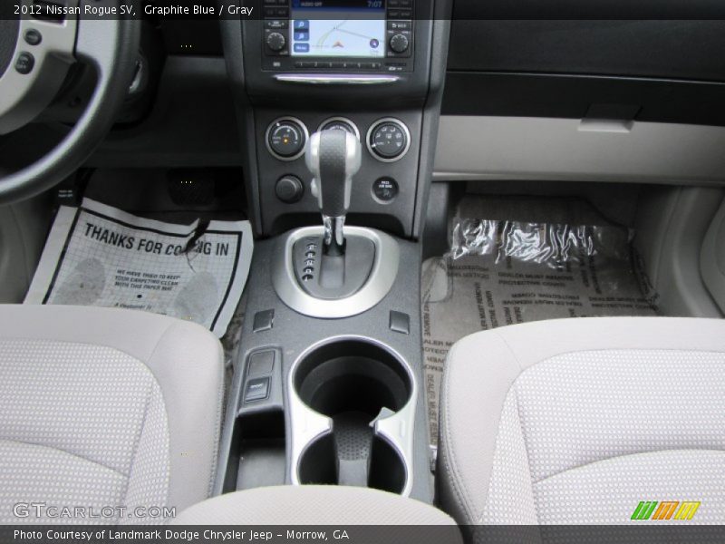 Graphite Blue / Gray 2012 Nissan Rogue SV