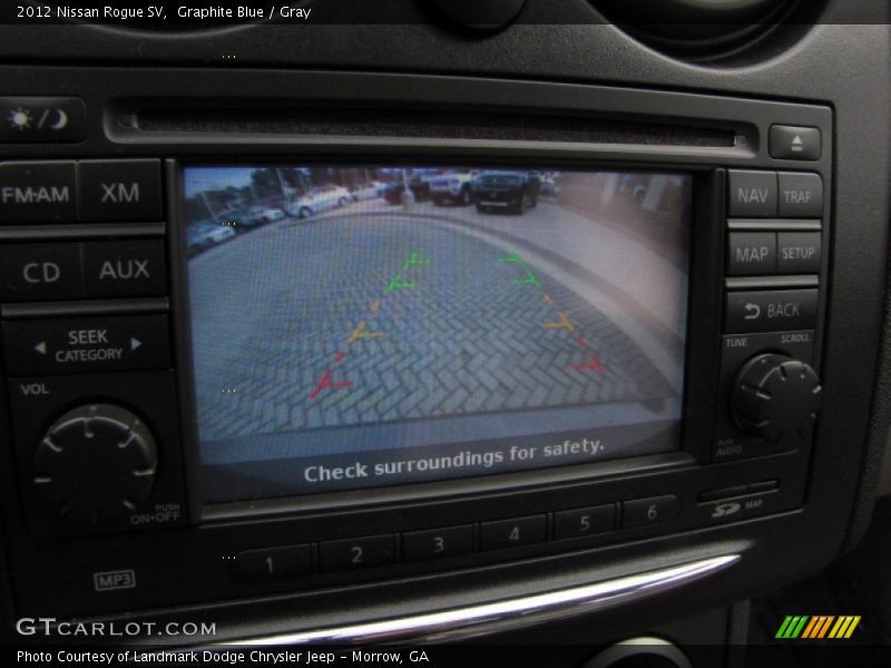Graphite Blue / Gray 2012 Nissan Rogue SV