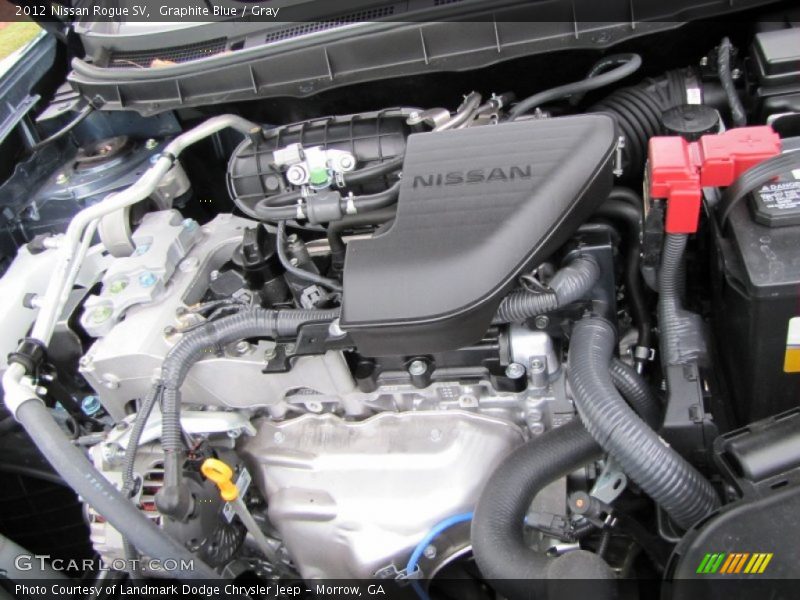 Graphite Blue / Gray 2012 Nissan Rogue SV