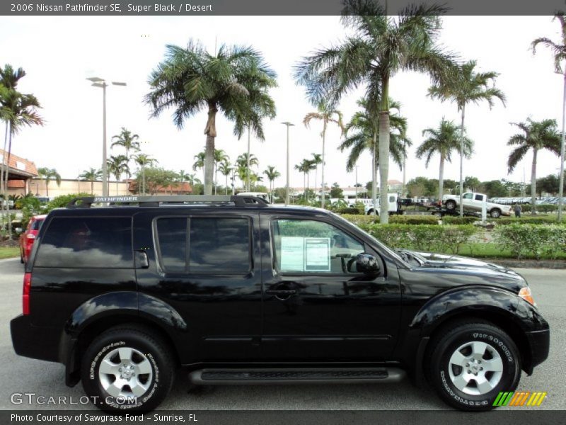 Super Black / Desert 2006 Nissan Pathfinder SE