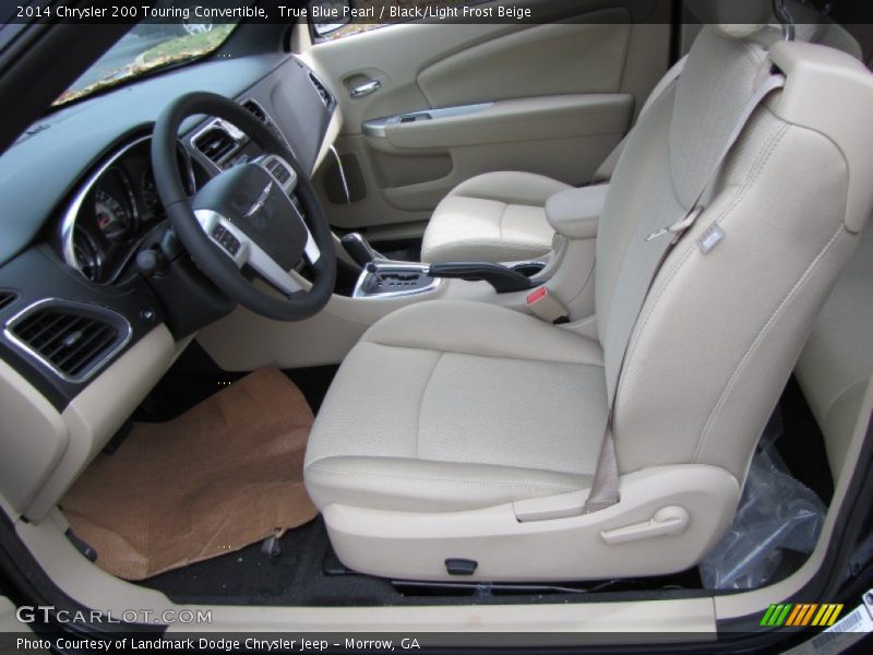 Front Seat of 2014 200 Touring Convertible