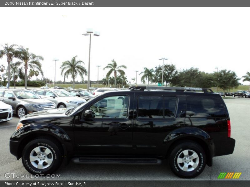 Super Black / Desert 2006 Nissan Pathfinder SE