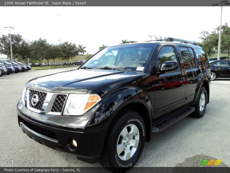 Super Black / Desert 2006 Nissan Pathfinder SE