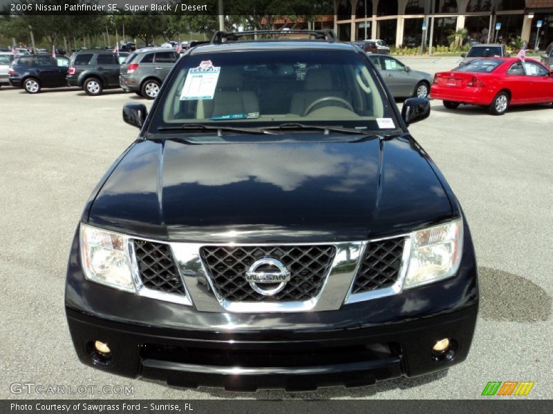 Super Black / Desert 2006 Nissan Pathfinder SE